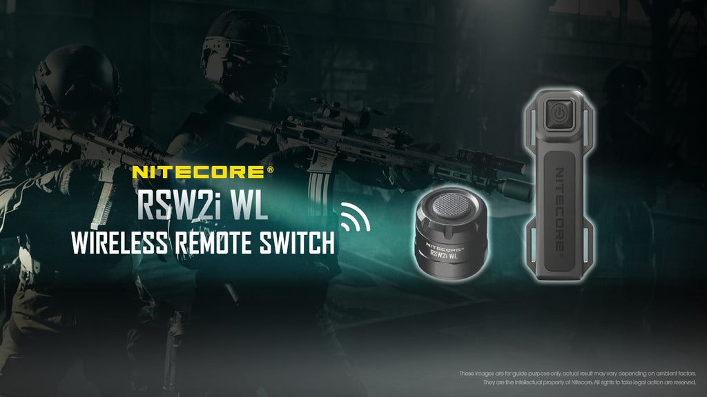 NITECORE | RSW2i WL - Controllo remoto wireless per torce