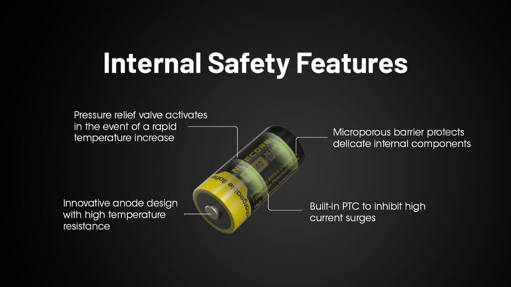 NITECORE | NL169 - Batteria Li-ion 16340