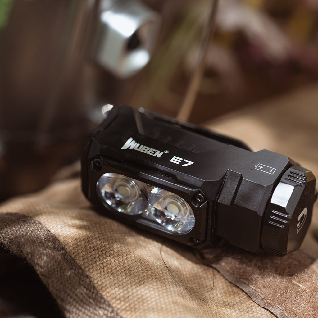 WUBEN | E7 MULTI-FUNCTIONAL EDC - Torcia multifunzione da 1800 Lumens