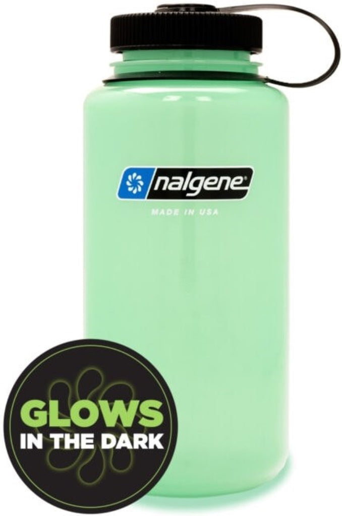 NALGENE | WIDE MOUTH SUSTAIN WATER BOTTLE Glow Green - Borraccia a bocca larga 0.94 L
