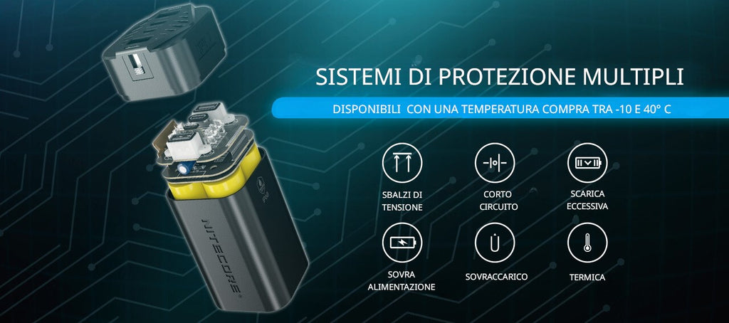 Nitecore | NPB4 - Power Bank da 20.000 mAh