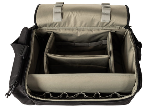 dettaglio della tasca principale della range ready trainer bag di 5.11 vuota