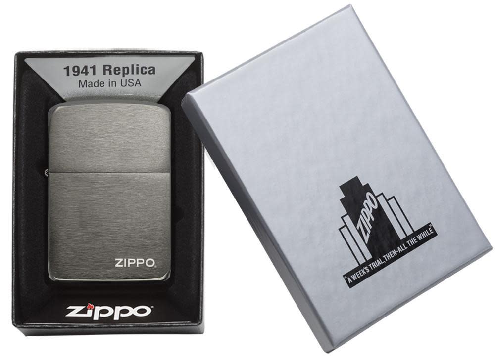 ZIPPO BLACK ICE 1941 REPLICA