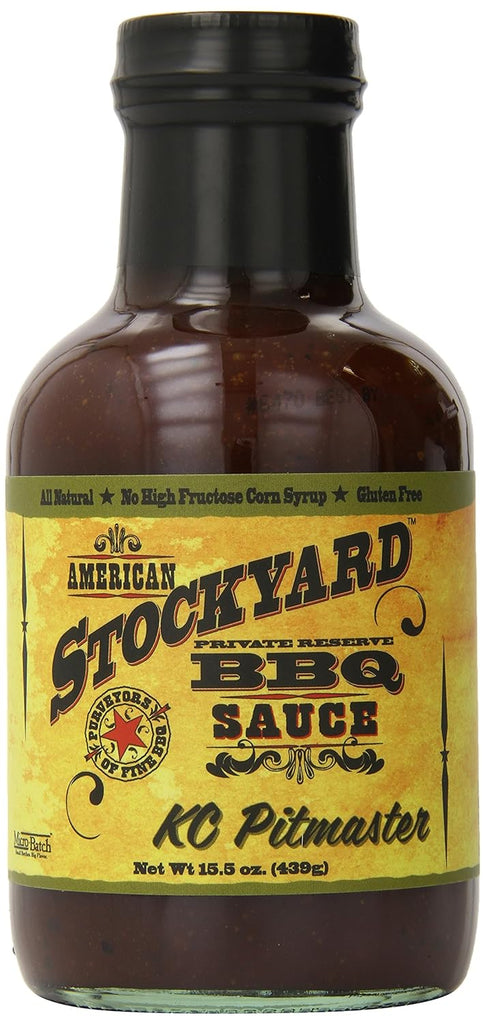 American Stockyard BBQ Sauce KC Pitmaster - Una delle migliori!
