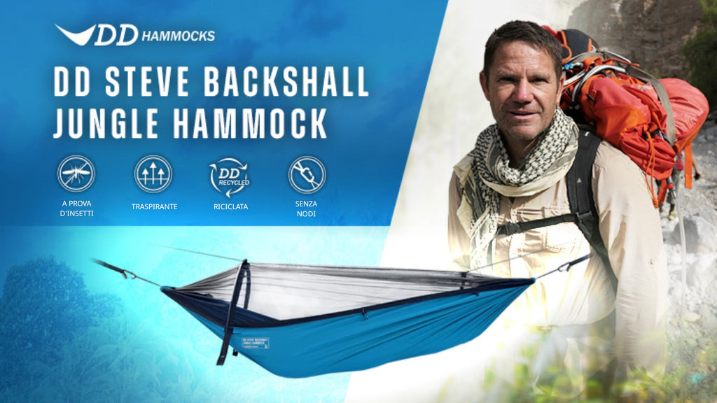 DD - STEVE BACKSHALL JUNGLE HAMMOCK - Amaca con zanzariera