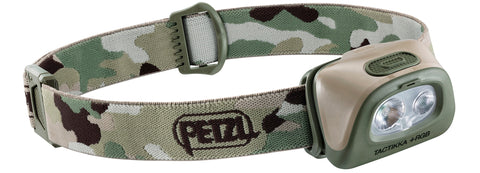 PETZL TACTIKKA + RGB CAMO VISTA INCLINATA