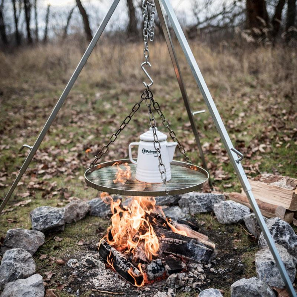 PETROMAX | HANGING GRATE TRIPOD - Griglia con catene per treppiedi Petromax - Stabilissima!