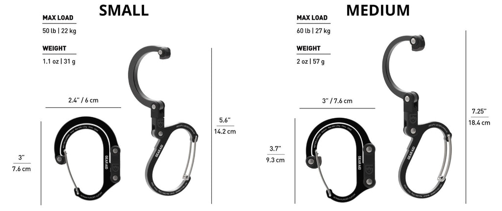 GEAR AID | HEROCLIP - Moschettone portachiavi