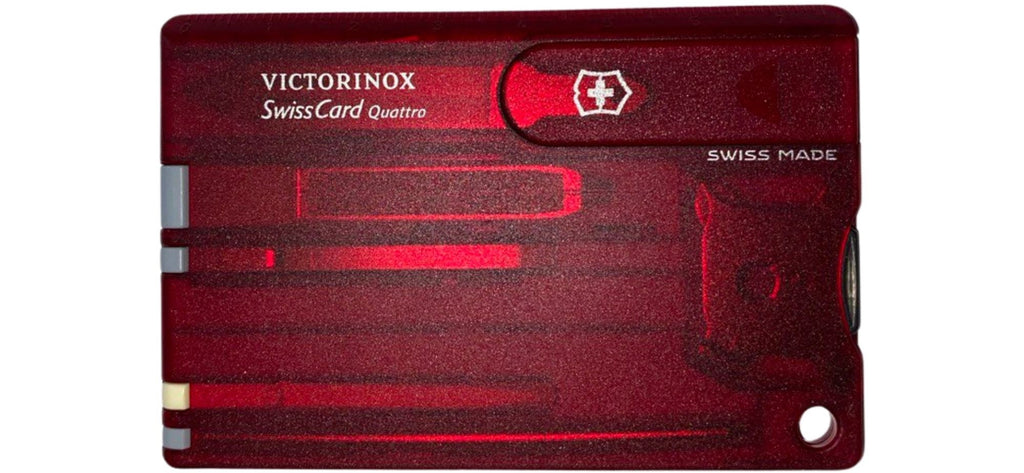 VICTORINOX | SWISS CARD QUATTRO - Multitool da portafoglio