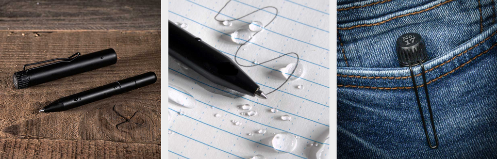 RITE IN THE RAIN | METAL PORTAGE PEN BK17 - Penna pressurizzata portatile