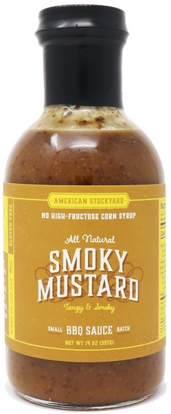 American Stockyard BBQ Sauce Smoky Mustard - La senape affumicata per eccellenza