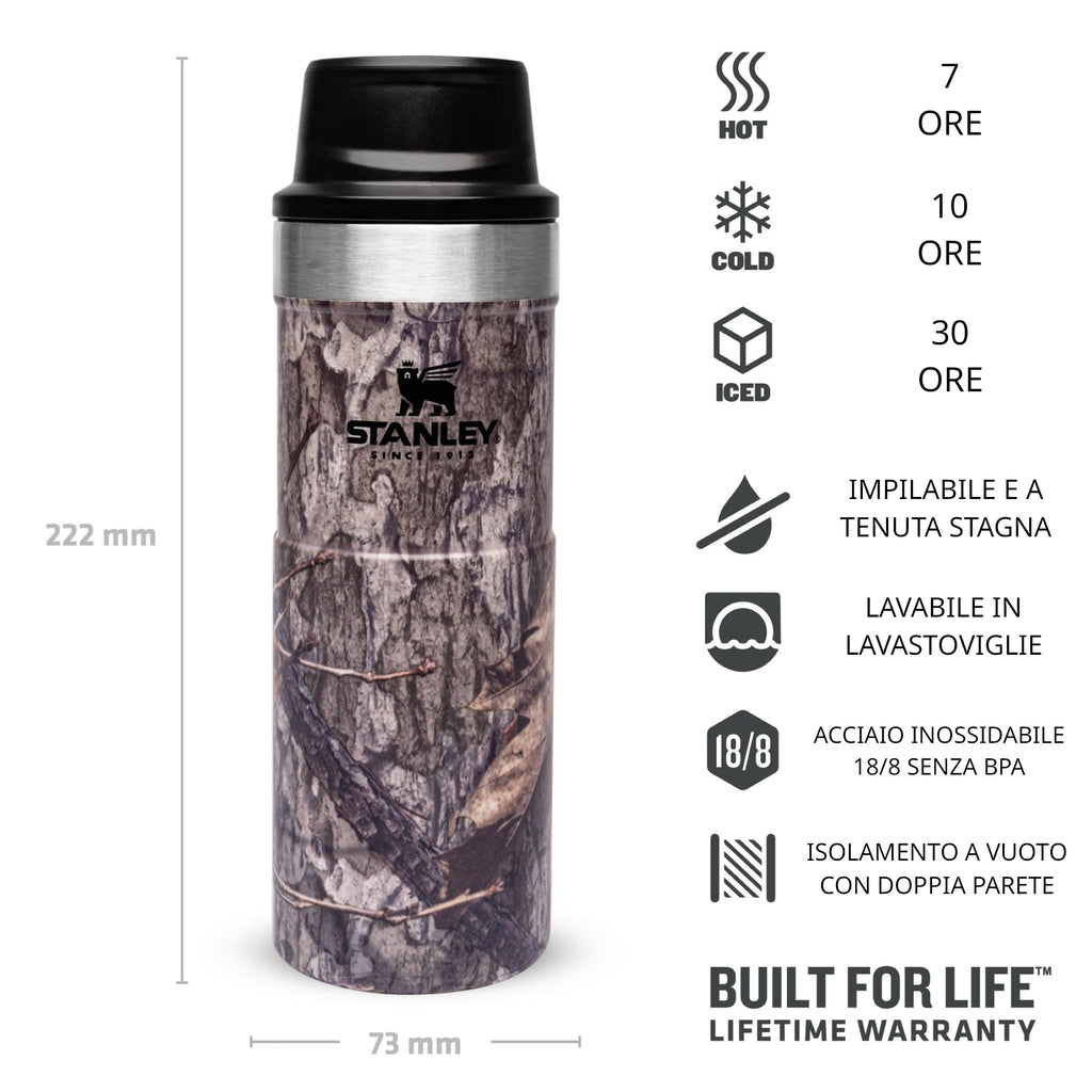 STANLE | CLASSIC TRIGGER ACTION TRAVEL MUG - Thermos 0.47 L