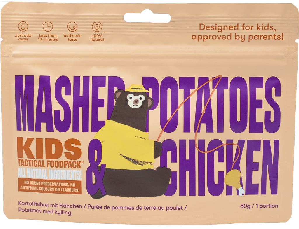 Tactical Foodpack | KIDS Mashed Potatoes and Chicken - Purè di patate e pollo