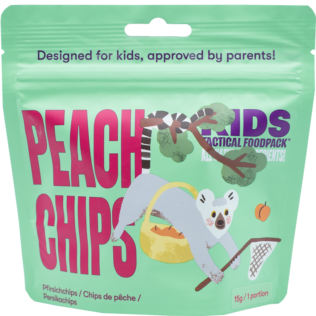 Tactical Foodpack | KIDS Peach Chips - Chips di pesca