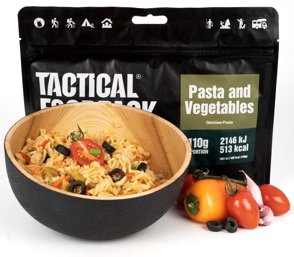Tactical Foodpack | Pasta and Vegetables 110g - Pasta e verdure
