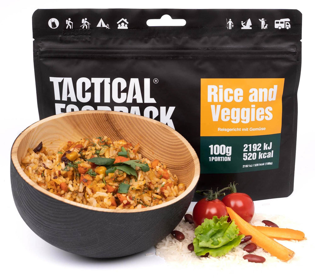 Tactical Foodpack | Rice and Veggies 100g - Riso e verdure