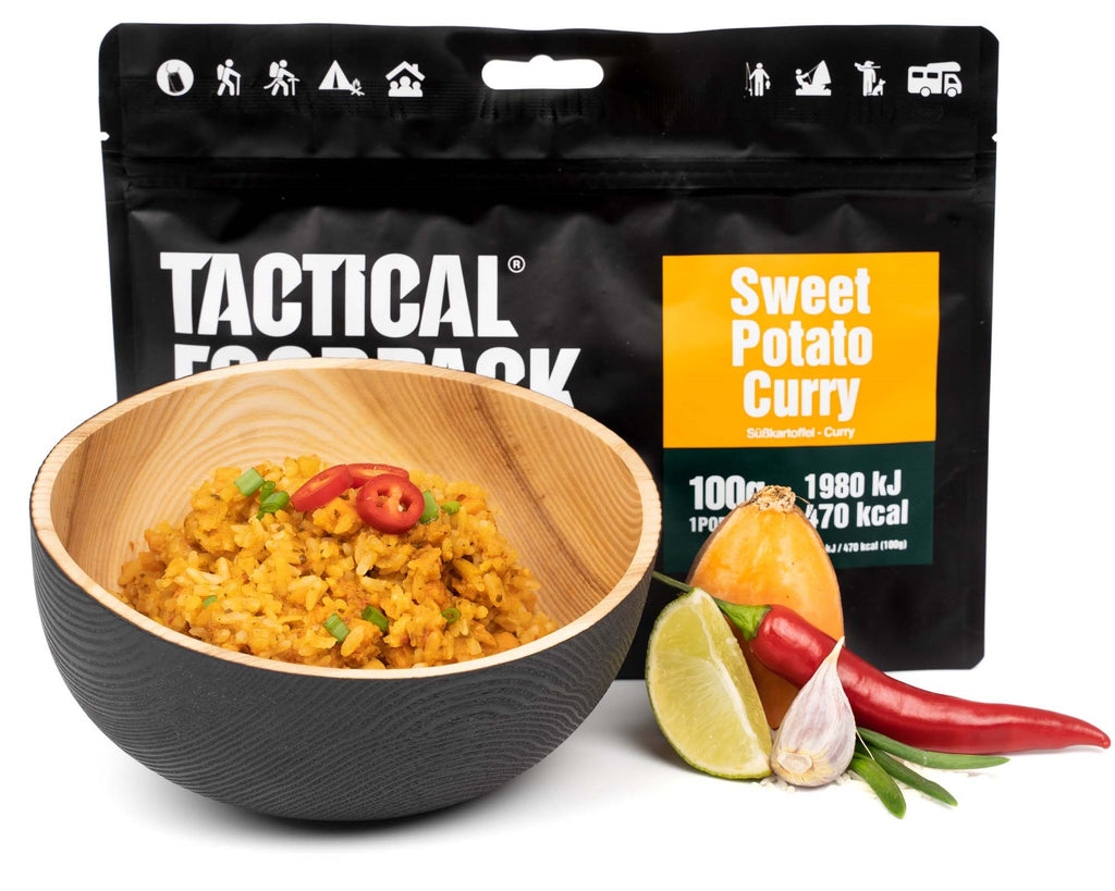 Tactical Foodpack | Sweet Potato Curry 100g - Curry di patate dolci