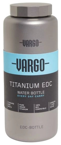 VARGO TITANIUM EDC WATER BOTTLE - BORRACCIA IN TITANIO