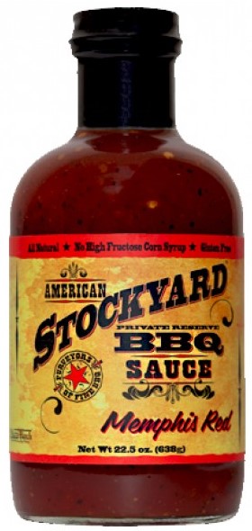 American Stockyard Bbq Sauce Memphis Red - Laccatura favolosa!