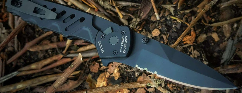 EXTREMA RATIO | CAIMANO NERO - COLTELLO CHIUDIBILE EDC