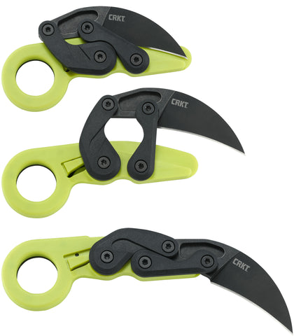 dettaglio del sistema kinematic su crkt provoke giallo