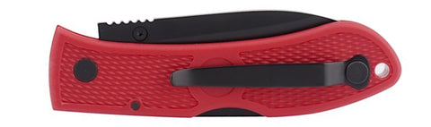 Ka-Bar 4062 - Dozier Folding Hunter nella variante Red - Chiuso posteriore