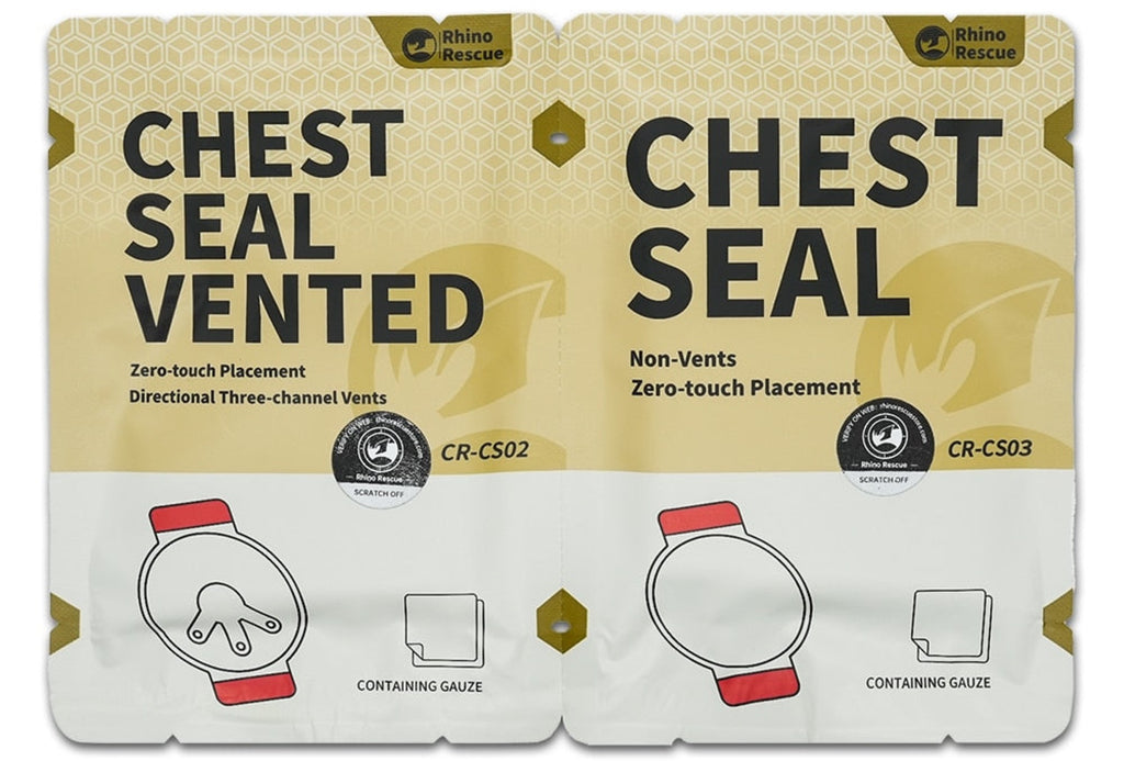 Rhino Rescue | Chest Seal Twin-Pack - Sigillo toracico