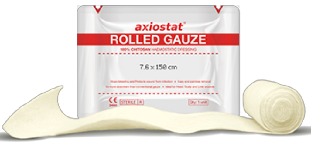 AXIOSTAT | L150 ROLLED GAUZE - Garza emostatica avanzata