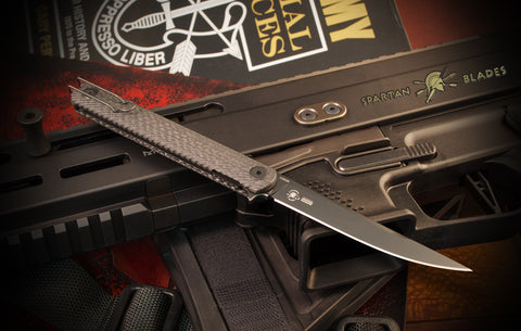 SPARTAN | NEMEC CARBON - COLTELLO CHIUDIBILE EDC