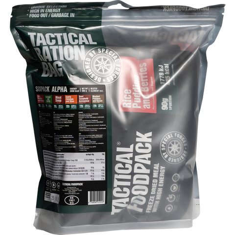 Tactical Foodpack | Tactical Sixpack Alpha 595g - Per escursioni di 2 giorni