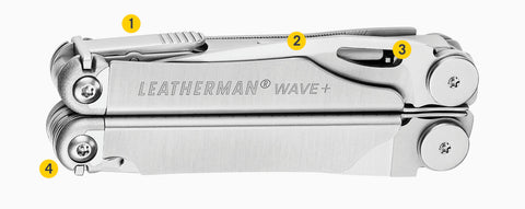 Le caratteristiche esterne del Leatherman Wave +