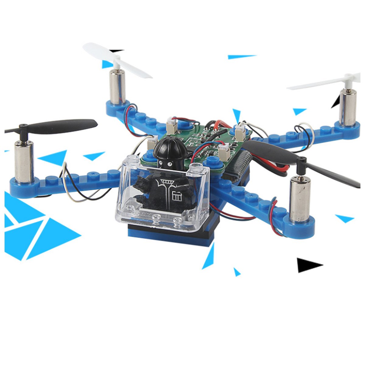 diy building block stem drone