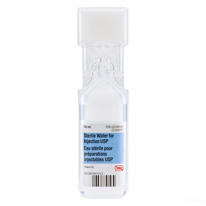 Sterile Water For Injection USP | 10mL | 20 per Pack TEL-0230AF01-CA