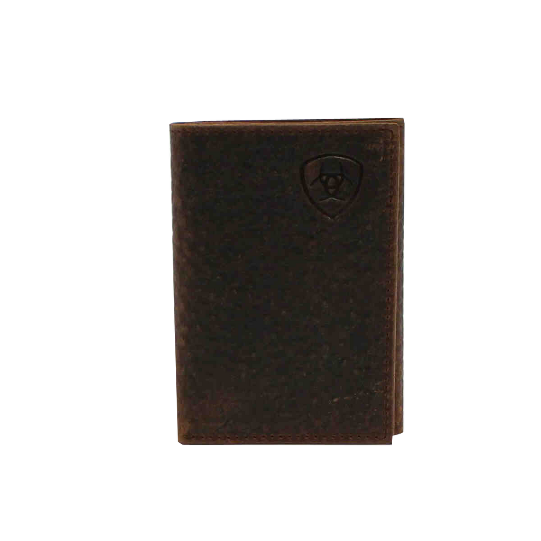 Ariat Men's Bifold Concho Logo Wallet