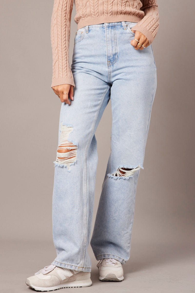 Shop Women's High Waisted Jeans Online