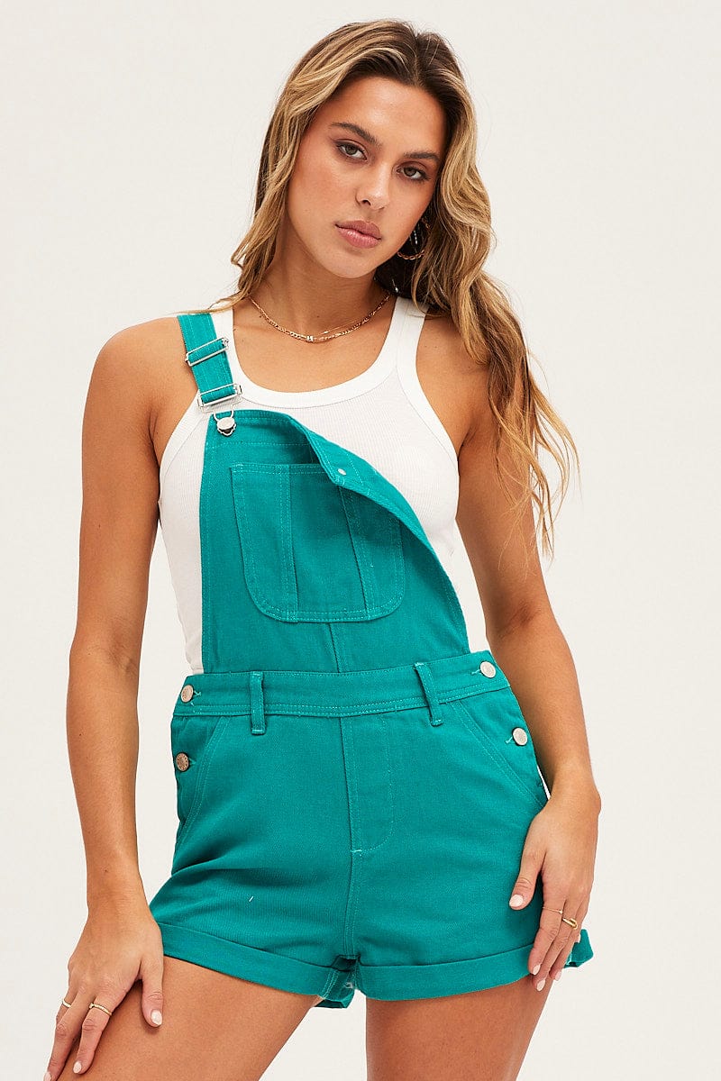 ally denim jumpsuit