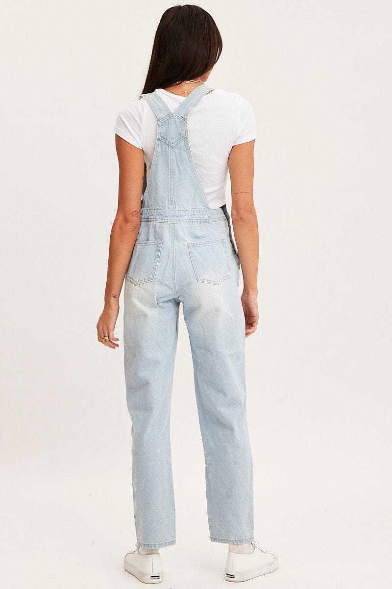 ally denim jumpsuit