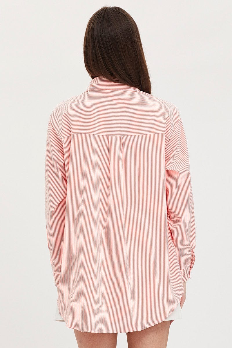 RePLAY】DOCKING OVERSIZE STRIPE SHIRT | www.vakilconsulting