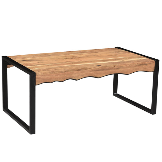Rohani Coffee Table in Natural and Black