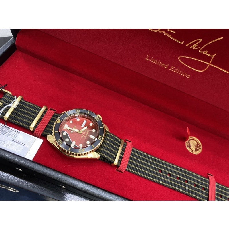 SEIKO 5 Sport SRPH80K1 BRIAN MAY LIMITED EDITION “Red Special” Automat –  CLASSIC HOUR