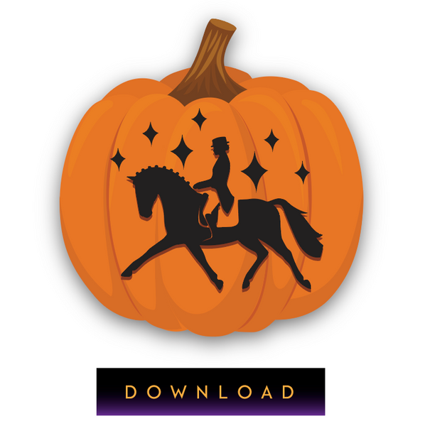 dressage halloween pumkin carving for equestrian barn halloween parties and horse costumes