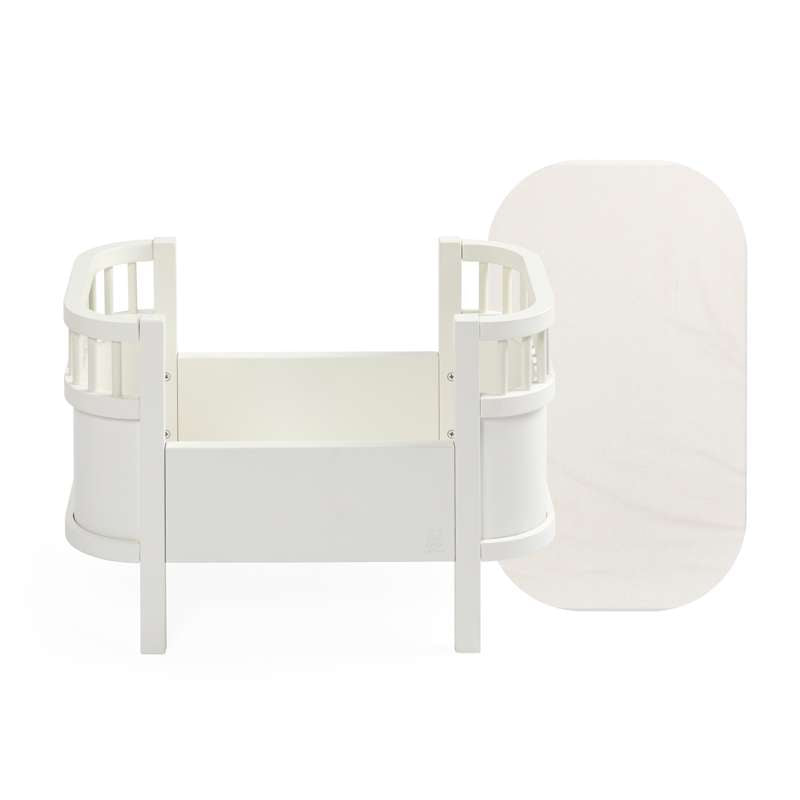 Sebra Dukkesengen – FSC – Classic White