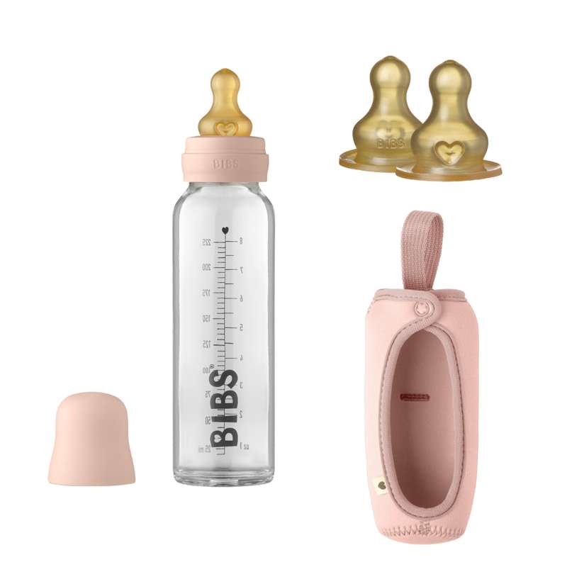 Se BIBS Bottle Bundle - No1 - Stor - Blush/Blush hos Loukrudt