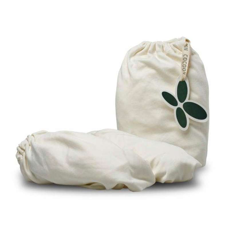 Cocoon Company Organic Kapok Jersey Stræklagen til Barnevogn - 2 stk. - 37x96 cm.