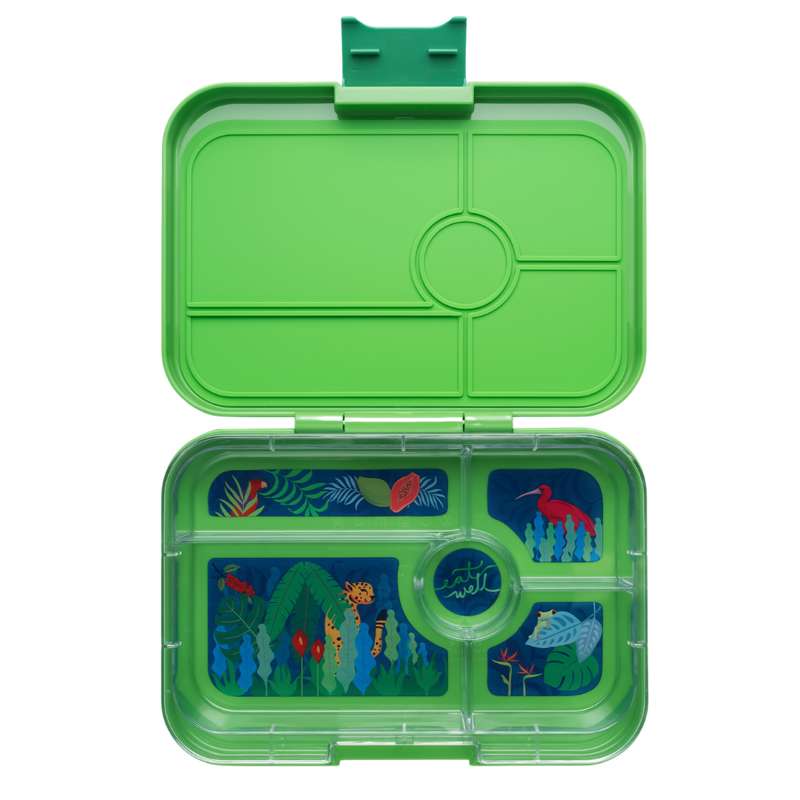 Billede af Yumbox Madkasse - Tapas XL - 5 rum - Jurassic Green/Jungle