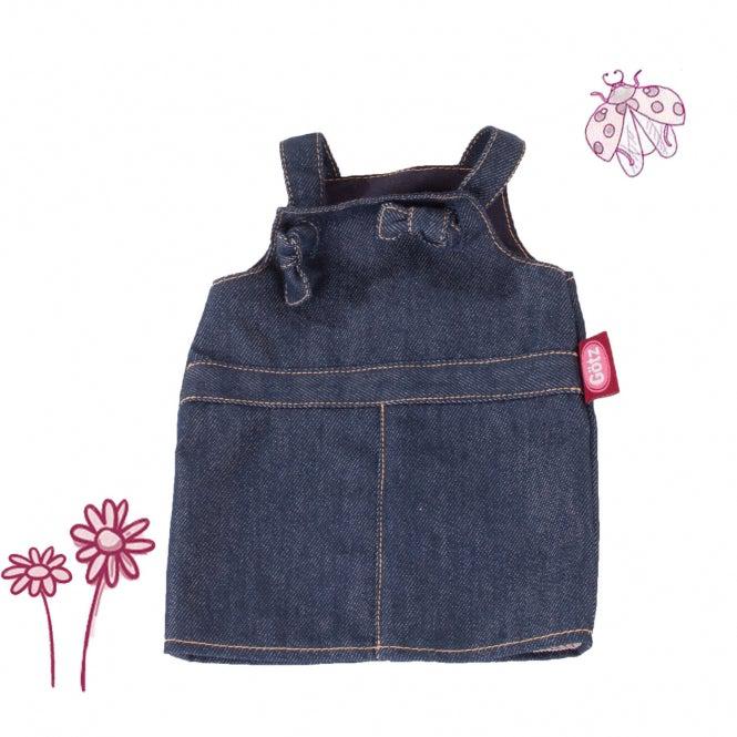 Göts Dukketøj Denim smæknederdel - 45-50 cm