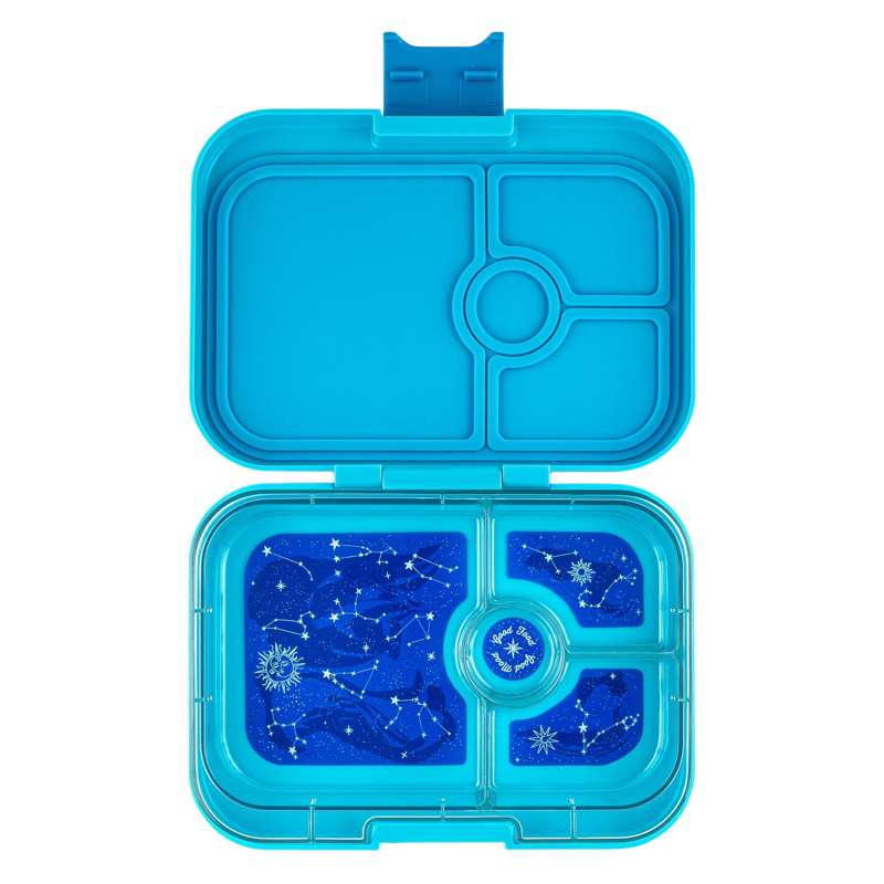 Yumbox Madkasse – Panino – 4 rum (Yoyo Yellow/Polar Bear)