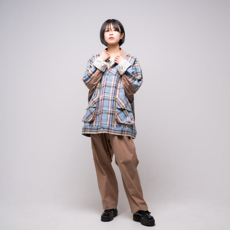 EFFECTENエフェクテンtwill check hunting jacket | ochge.org