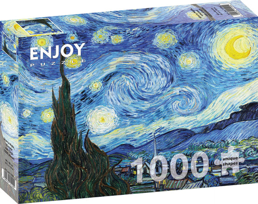 Puzzle 1000 pièces - Terrasse de café, le soir - Van Gogh Ravensburger :  King Jouet, Puzzle 500 à 1000 pièces Ravensburger - Puzzles