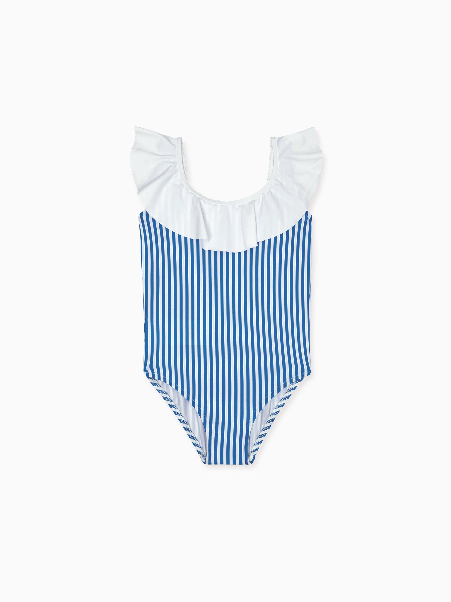 Image of Blue Stripe Mila Girl Swimsuit